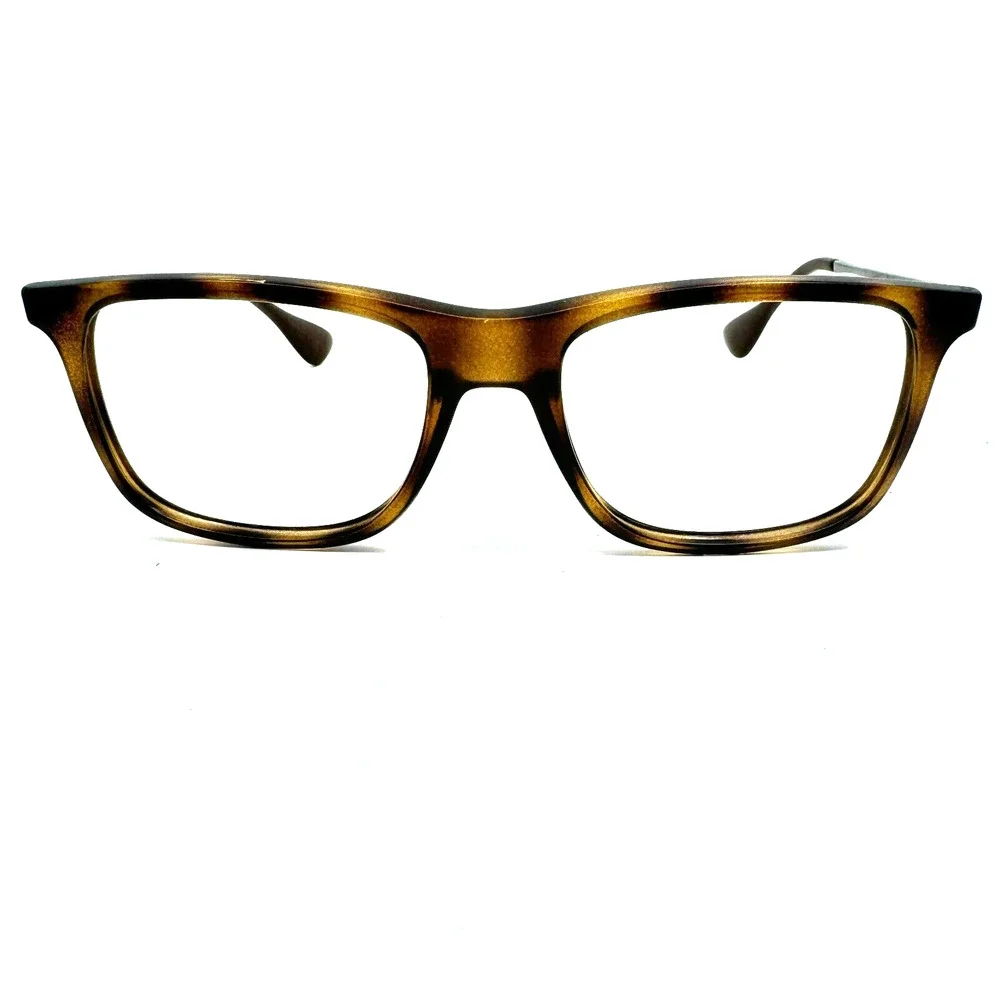 Ray Ban RB7054 5365 Unisex Matte Havana Square Eyeglasses Frames 51/17~140 11875